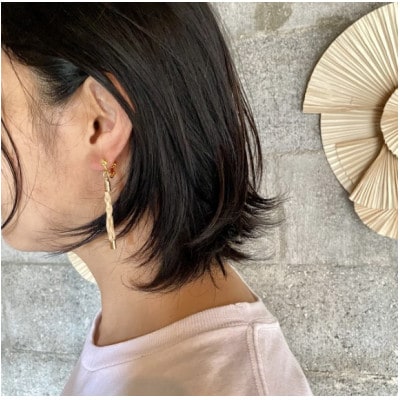 クバのピアス　”LOVE”(GOLD)