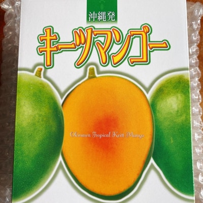 【2025年8月～9月頃発送予定】伊平屋産の幻のキーツマンゴー1kg(1～2玉)