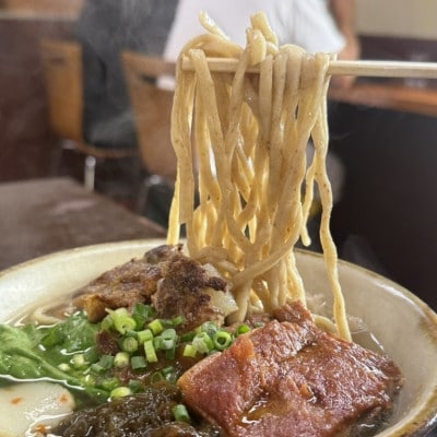 地元民から人気の名店 幸ちゃんそば もずく生麺 ソーキそば 6食セット