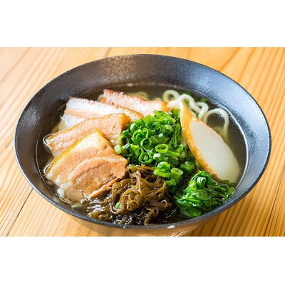 地元民から人気の名店 幸ちゃんそば もずく生麺 三枚肉そば 4食セット