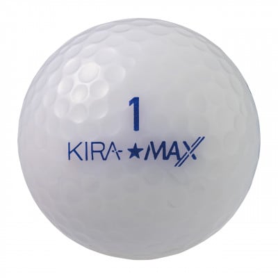 ゴルフボール　KIRA★MAX　ホワイト　1ダース