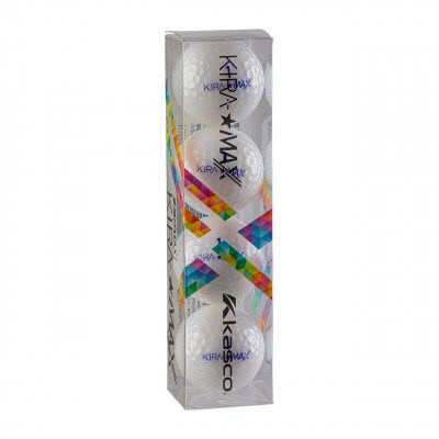 ゴルフボール　KIRA★MAX　ホワイト　1ダース