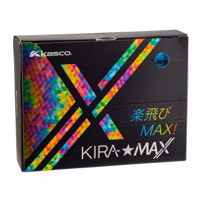 ゴルフボール　KIRA★MAX　ブルー　1ダース