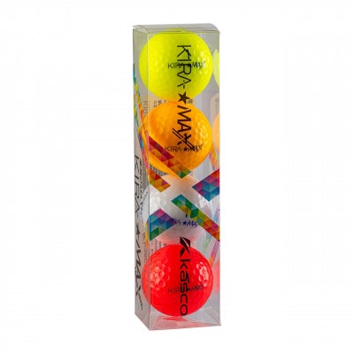 ゴルフボール　KIRA★MAX　4色入り　1ダース