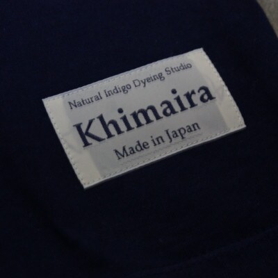 khimairaオリジナル本藍染TシャツSサイズ