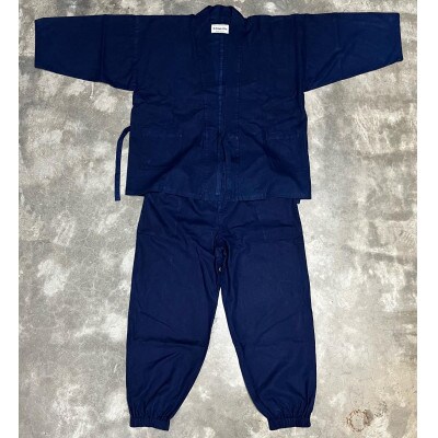 本藍染Khimaira作務衣　Mサイズ　上下1セット