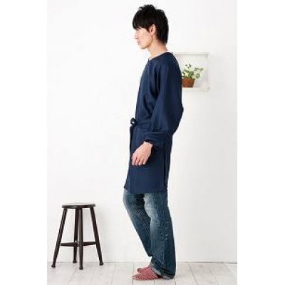 専用　サエラ　アキアカネ割烹着 LANVIN COLLECTION 形態安定加工 かっぽう着 カトレア柄 綿100