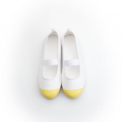 おしゃれな上履き シューズ 室内履き 上靴(イエロー/29.0cm)