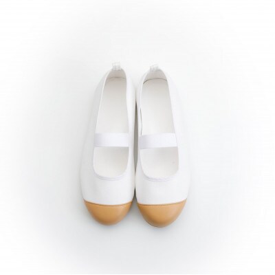 おしゃれな上履き シューズ 室内履き 上靴(ベージュ/22.0cm)