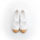 おしゃれな上履き シューズ 室内履き 上靴(ベージュ/27.0cm)