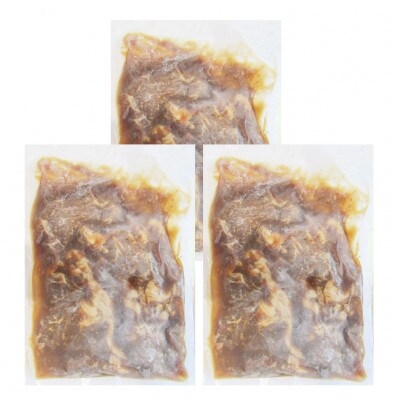 しゃぶまる特製 国産牛入りランプ&イチボ&カルビ 希少部位 MIX焼肉1.5kg(500g×3)タレ