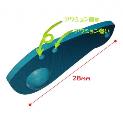 ハーネスルアー 小蝶SW 2.5g 3色セット