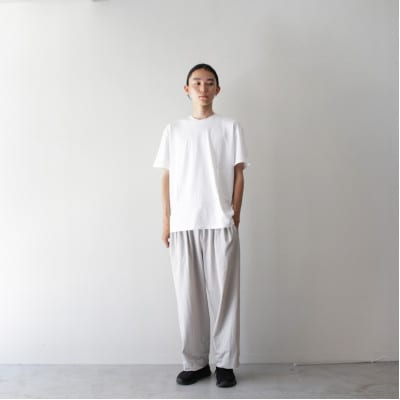 擦り切れても着続けたくなるDAILY TEE-1　WHITEsize3