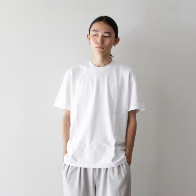 擦り切れても着続けたくなるDAILY TEE-1　NAVYsize2