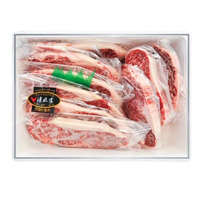 清麻呂 牛 ロース テキ肉 約1.62kg(約180g×9枚) 岡山市場発F1