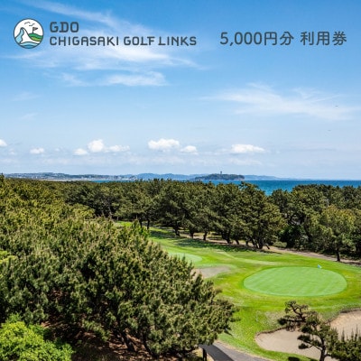 GDO茅ヶ崎ゴルフリンクス　利用券　5,000円分