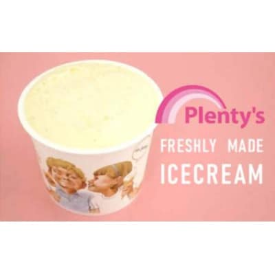 【新登場!】湘南茅ヶ崎の人気店 プレンティーズのアイスクリーム(バニラ10個)