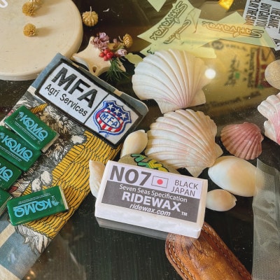 湘南・茅ヶ崎でハンドメイド　サーフワックスセット【春・秋用】　　