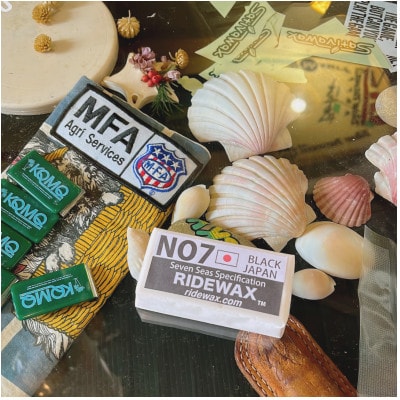 湘南・茅ヶ崎でハンドメイド　サーフワックスセット【冬用】　