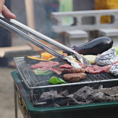 リブロース 沖縄のBBQ用 味付け牛肉(甘タレ)2kg