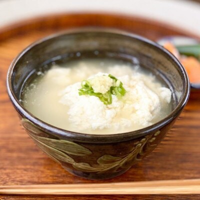 島豆腐を使った小さな贅沢セット(デイゴ)
