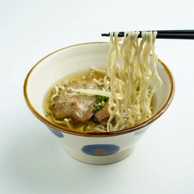 〈細生麺〉ちょーでーぐぁ 沖縄そば(三枚肉)3食セット