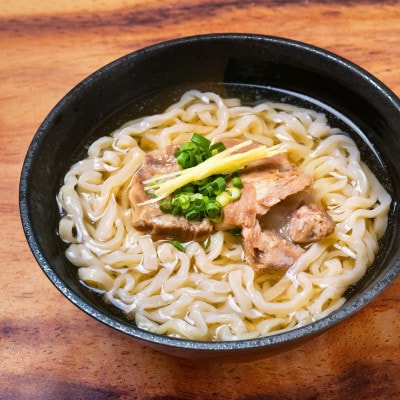 【細生麺の沖縄そば】ちょーでーぐぁ 特製本ソーキ入り 5食セット