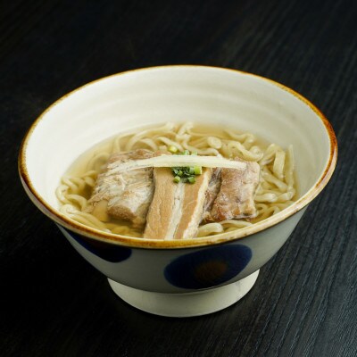 自家製生麺 ちょーでーぐぁの年越しすば 3食セット 細麺タイプ (本ソーキ/軟骨ソーキ/三枚肉付き)
