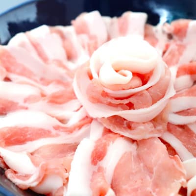 沖縄県産ブランド豚 ちゅらぶた ロースしゃぶしゃぶ用スライス 500g×1P