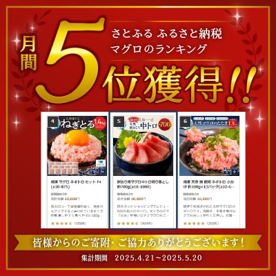 訳あり南マグロ中トロ切り落とし約700g(a10-1000)