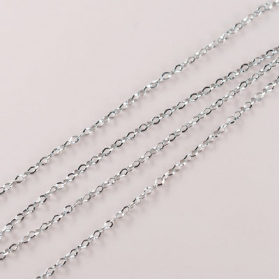 ウロコ　PT999　プラチナネックレス42cm(10410H20)K05010-H