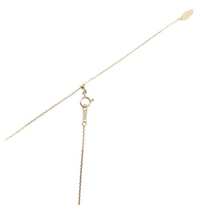 18金製 ハート&キューピッドダイヤモンド 1.0ct ペンダントネックレス[1465233]