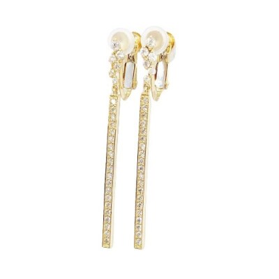 18金製 ダイヤモンド total0.5ct イヤリング [1465886]
