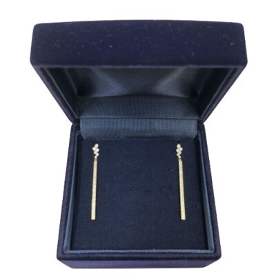 18金製 ダイヤモンド total0.5ct イヤリング [1465886]