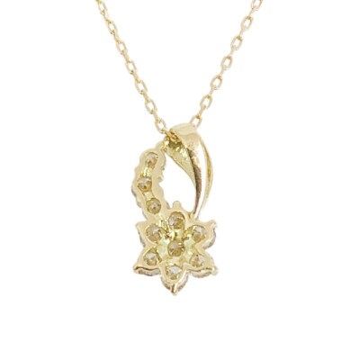 18金製 0.2ct Happy 10th Diamond ネックレス【1476447】