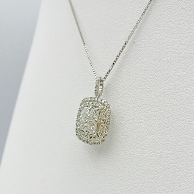 甲府市発 プラチナ ダイヤモンドペンダント pt900 0.7ct [PP-2959PT]