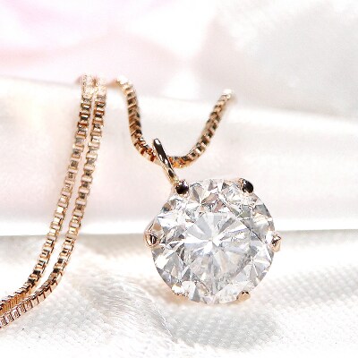 ダイヤ1ct ペンダント(ピンクゴールド)329621