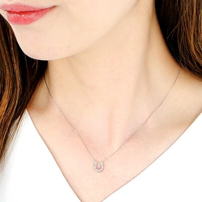 Pt ダイヤ馬蹄0.20ct　PN　325714