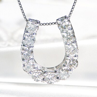 Pt ダイヤ馬蹄1.00ct　PN　325722