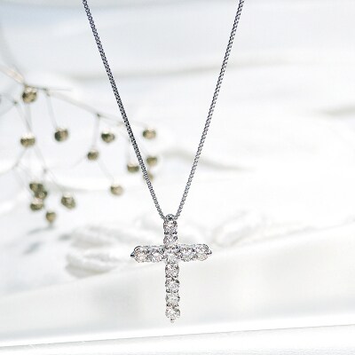 Pt ダイヤクロス(0.20ct)　PN 330630