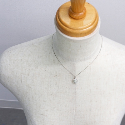 甲府市発 プラチナ ダイヤモンド ペンダント PT900 0.7ct [WP-3703PT]