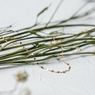 【L&Co.】K10 チェーンブレスレット(71-9702)