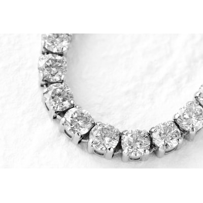 Deliciae　PT900　テニスブレスレット　ダイヤモンド【3.00ct】K037932-H