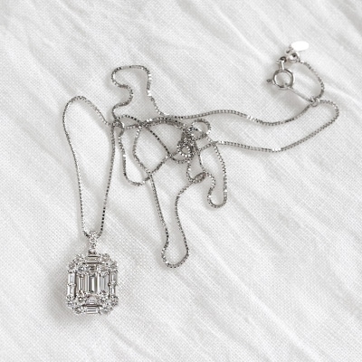 甲府市発 プラチナ ダイヤモンドペンダント pt900 1カラット [WP-2611PT]