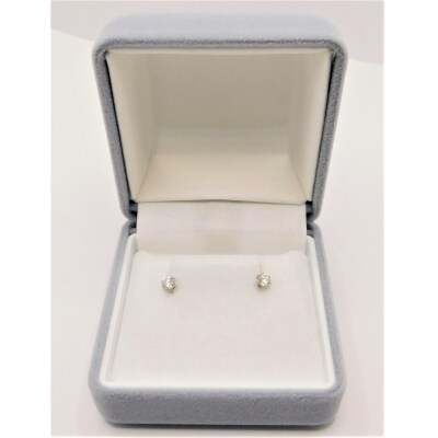 プラチナ900 ダイヤモンドピアス(Dカラー・0.2ct)K027903-H