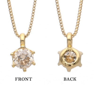 K18 TTLBダイヤモンドネックレス(0.3ct) 60-8799