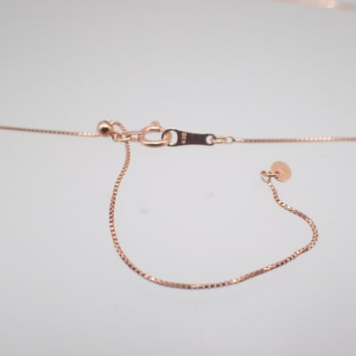 ジュエリー産地甲府 K18ピンクゴールド2WAYダイヤネックレス 0.20ct　82027