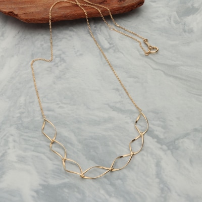 K18　ゴールド　マーキスネックレスGMJ-8000F