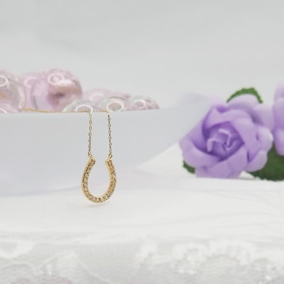 K18 ダイヤモンド ペンダントネックレス　　　HH-018577