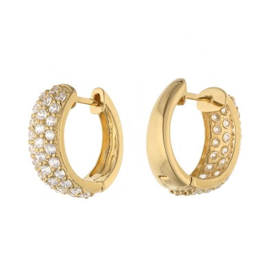 K18イエローゴールド ダイヤモンド1.0ctピアス 43-1382